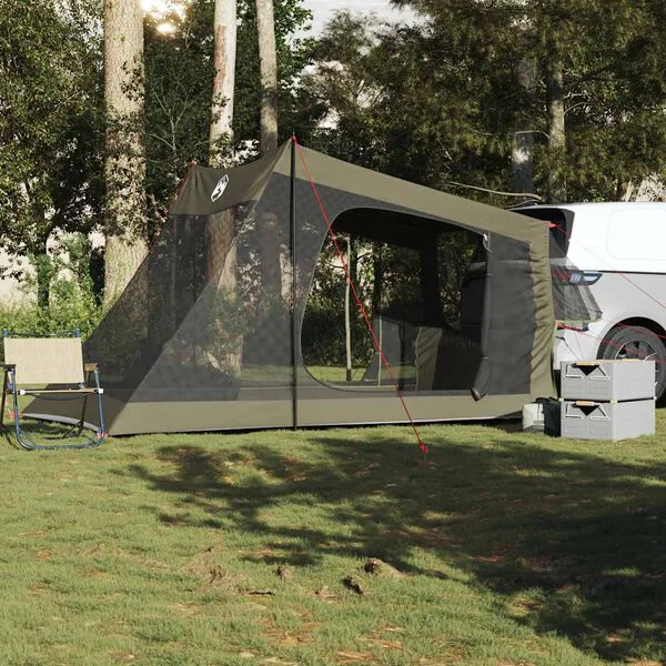 vidaXL Tente de voiture 2 personnes vert olive imperméable