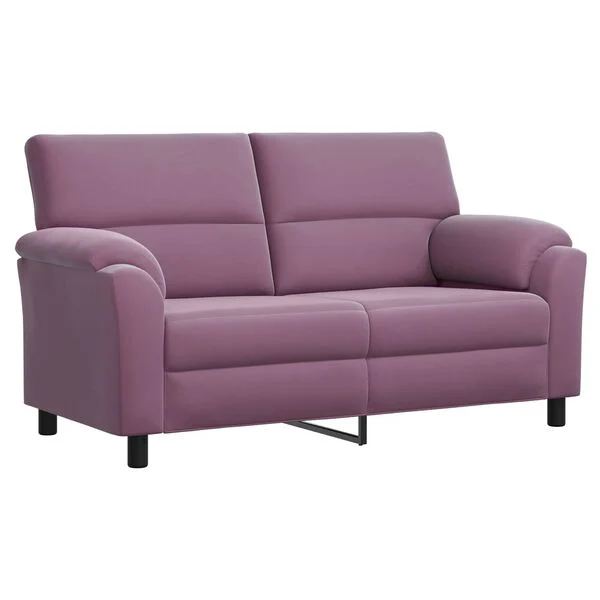 vidaXL Canapé Pourpre 174 x 85 x 93 cm Velours