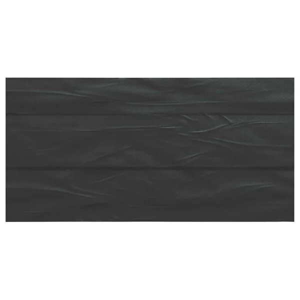 vidaXL Couverture de piscine solaire de haute qualité Carré PE Noir