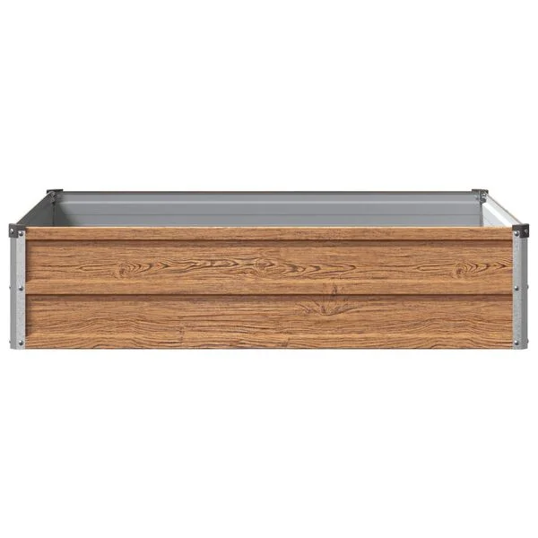 vidaXL Jardin surélevé Chêne Brun 100 x 80 x 24 cm