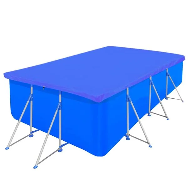 vidXL Couverture de piscine PE Rectangulaire 90 g/sqm 400 x 207 cm