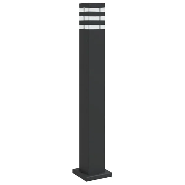 vidaXL Lampadaire d'extérieur noir 80 cm aluminium