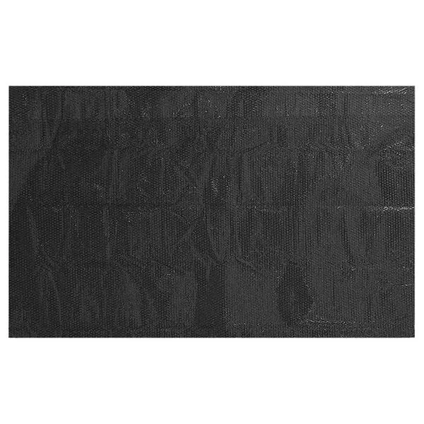 vidaXL Couverture de piscine Noir 600 x 300 cm PE