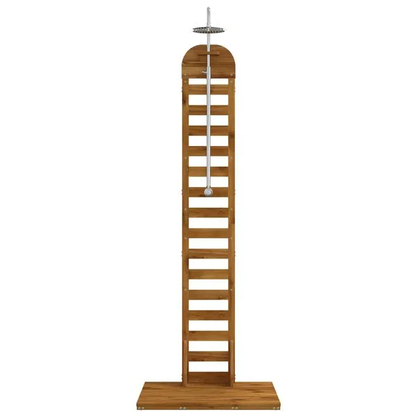 vidaXL Douche d'extérieur 225 cm Naturel