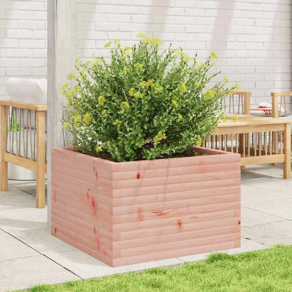 vidaXL Jardinière 70x70x45, 5 cm bois massif de douglas