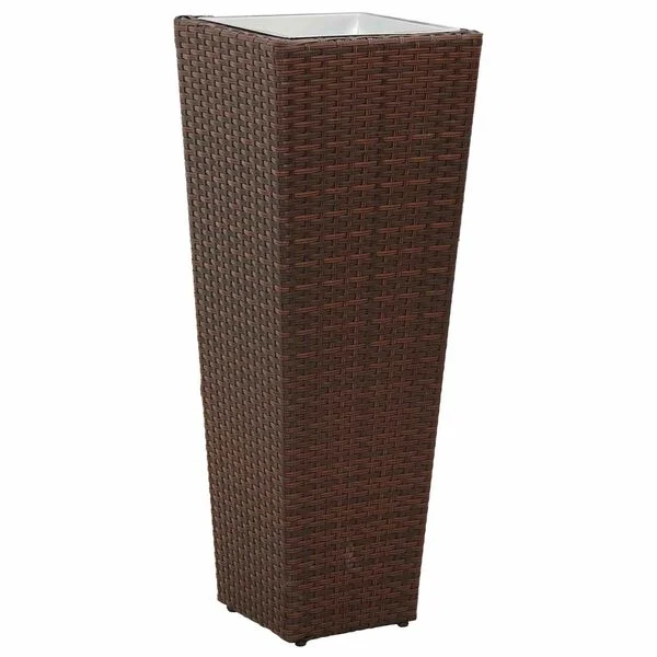 vidaXL Ensemble d'extérieur 3 pc 30 x 30 x 80 cm Métал