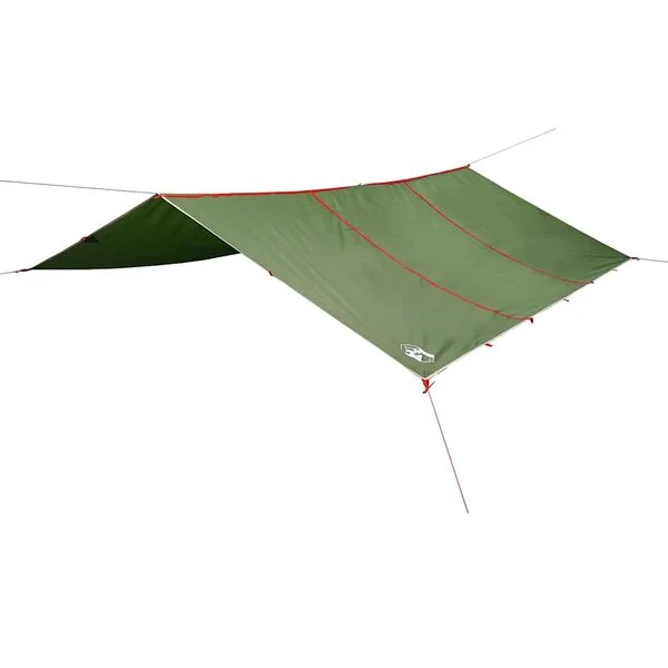 vidaXL Bâche de camping vert 420x440 cm imperméable