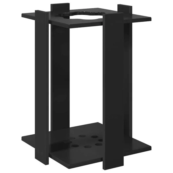 vidaXL Support de queue de billard Bois d'ingénierie 42 x 43 x 60 cm