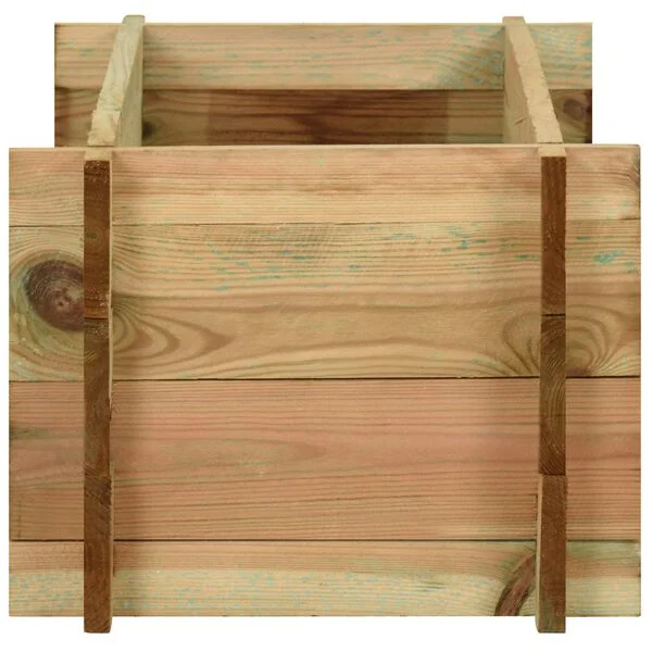 vidaXL Lit de légumes surélevé de jardin Vert 120 x 80 x 32 cm