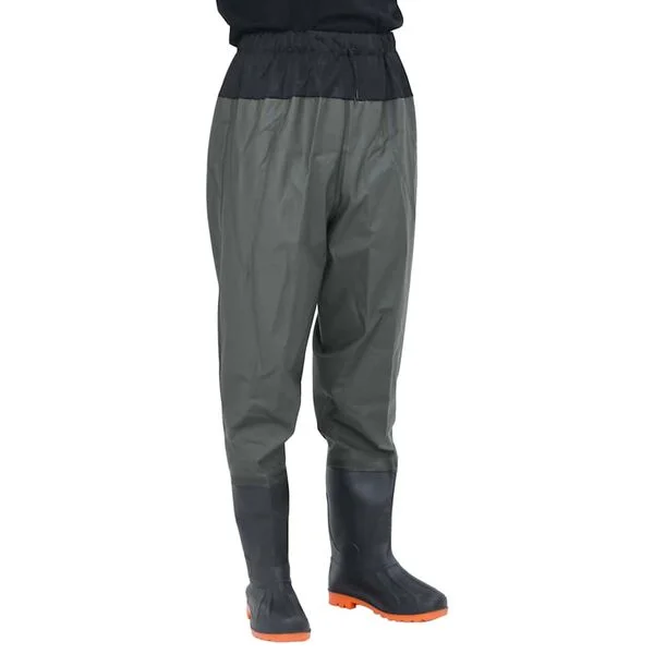 vidaXL Cuissardes avec bottes vert foncé taille 39