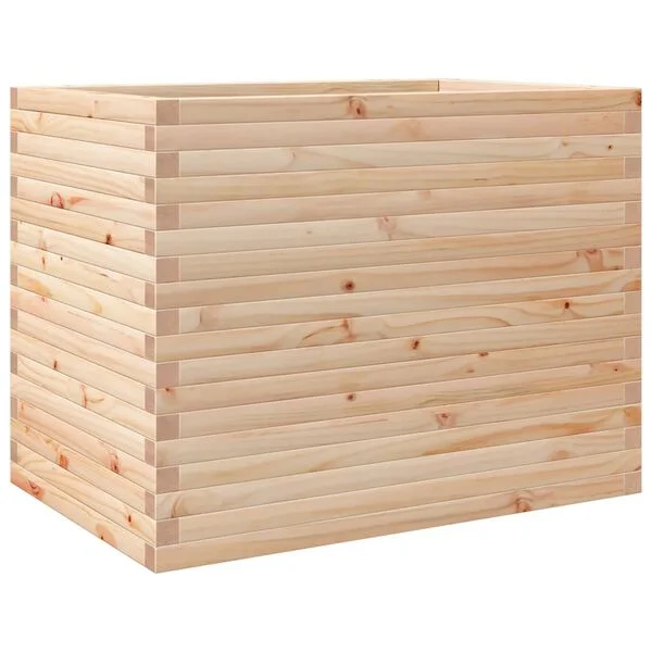 vidaXL Jardinière 90x60x68, 5 cm bois de pin massif
