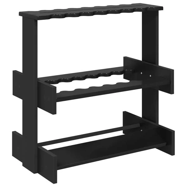 vidaXL Support de queue de billard Bois d'ingénierie 60 x 35 x 60 cm