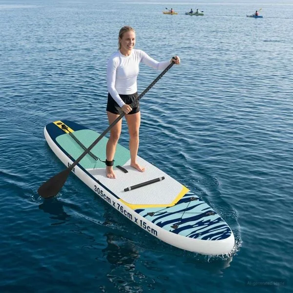 vidaXL Planche de SUP avec siège 2-en-1 APEX 305 x 76 x 15 cm