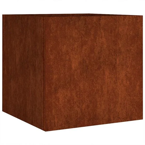 vidaXL Jardinière 40x41x40 cm acier corten