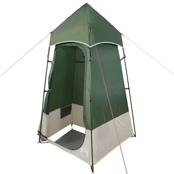 vidaXL Tente de toilette vert imperméable