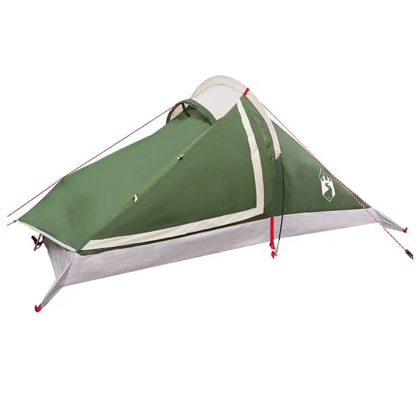 vidaXL Tente de randonnée 4 personne Vert