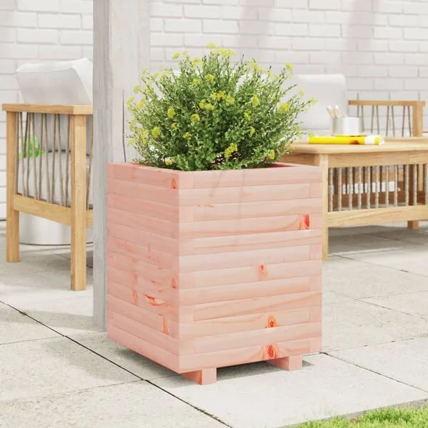 vidaXL Jardinière 40x40x49, 5 cm bois massif douglas