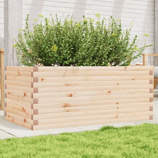 vidaXL Jardinière 110x60x45, 5 cm bois de pin massif