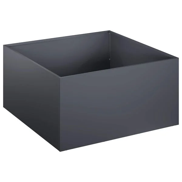 vidaXL Cache-pot de jardin Anthracite 40 x 40 x 30 cm