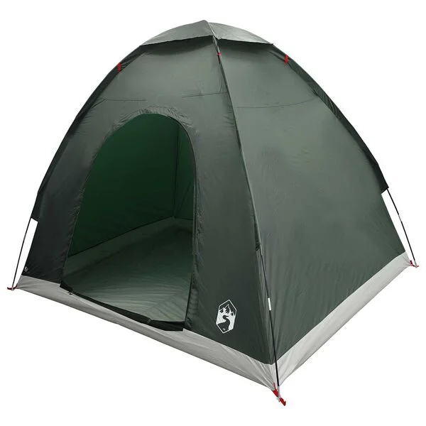 vidaXL Tente de camping 2 personne Vert armée