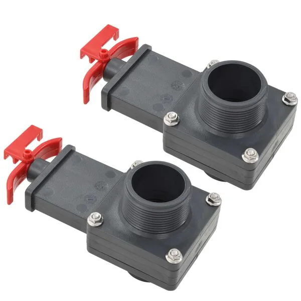 vidaXL Vanne de portail de piscine 2 pcs 1, 5