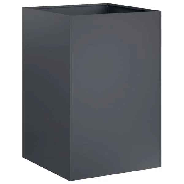 vidaXL Cache-pot de jardin Anthracite 40 x 40 x 75 cm