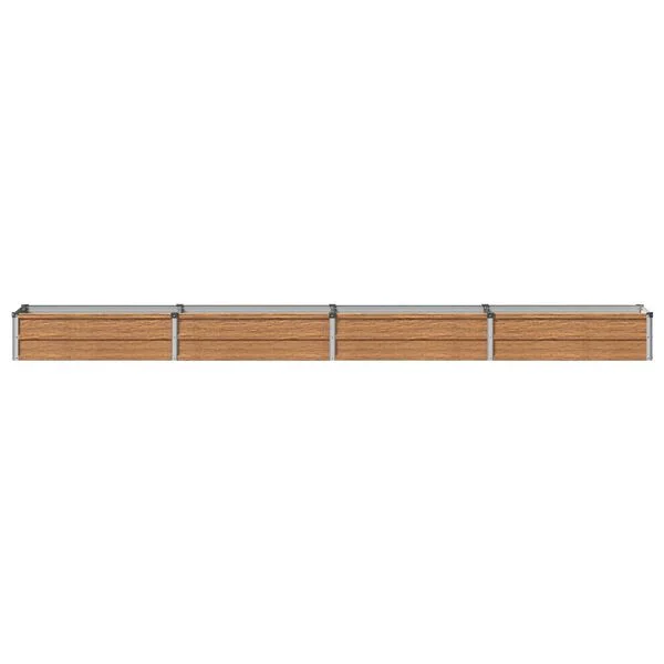 vidaXL Jardin surélevé Chêne Brun 320 x 40 x 24 cm