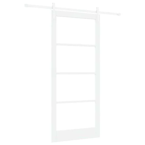 vidaXL Porte coulissante ORKDAL Blanc 93 x 211 cm