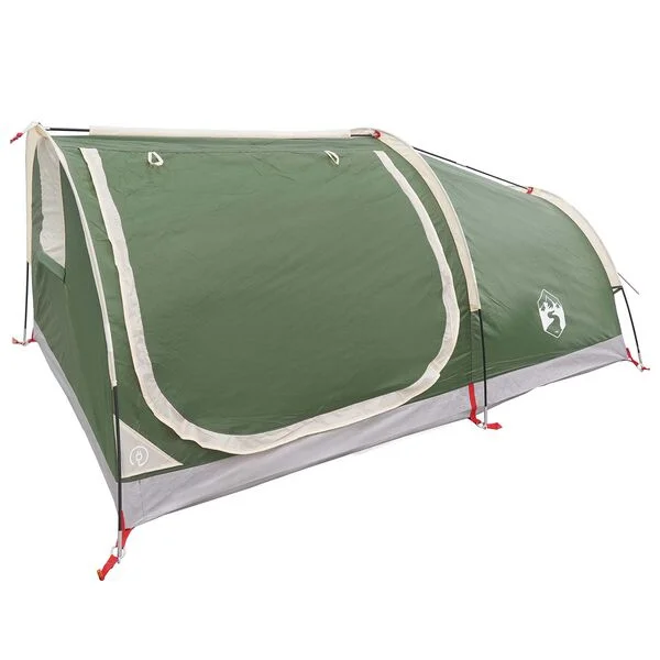 vidaXL Tente de randonnée imperméable 2 personne Vert
