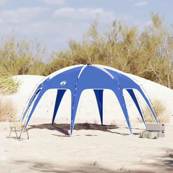 vidaXL Tente de fête bleu azuré imperméable