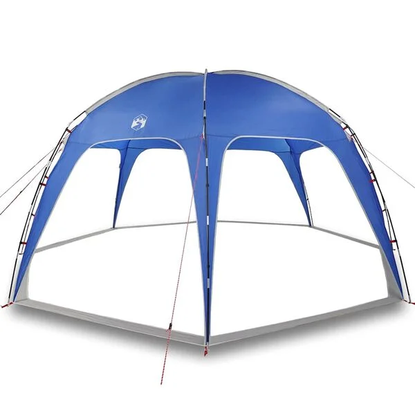 vidaXL Tente de fête bleu azuré imperméable