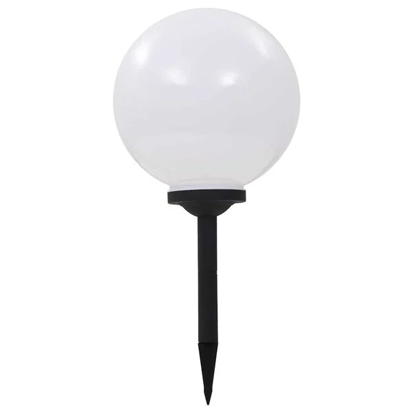 vidaXL Lampe LED sphérique solaire d'extérieur 2 pcs 30 cm RVB