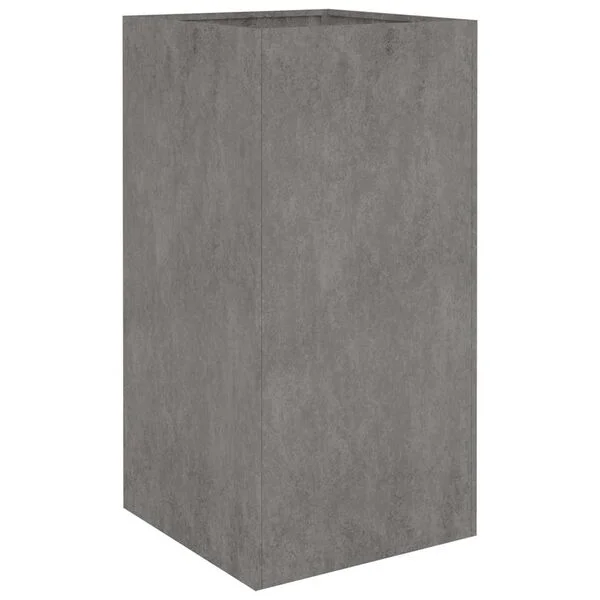 vidaXL Jardinière 40x40x80 cm acier corten