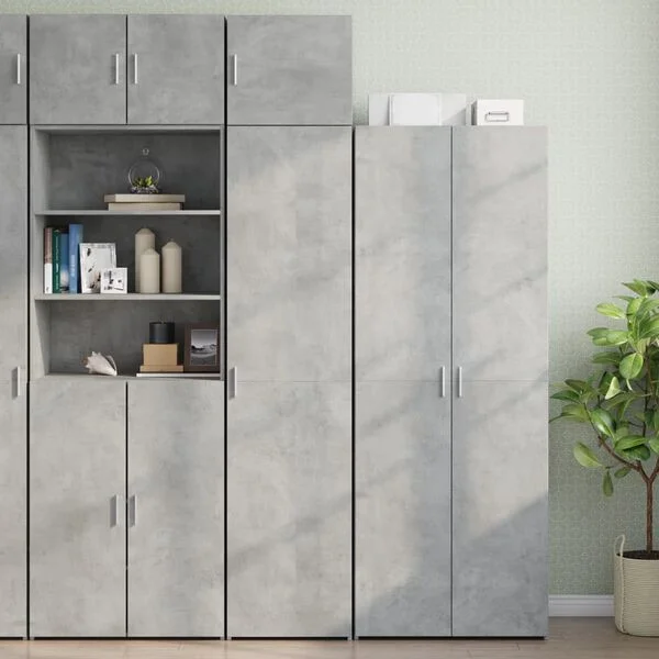 vidaXL Armoire murale gris béton 45x42, 5x40 cm bois d'ingénierie