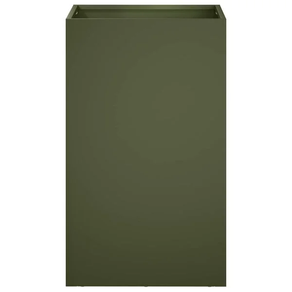 vidaXL Cache-pot de jardin Vert olive 30 x 30 x 40 cm