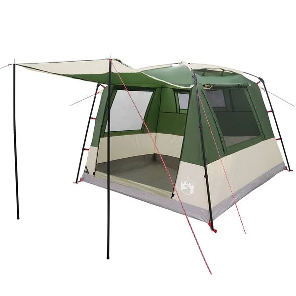 vidaXL Tente de fête 10 personne Vert