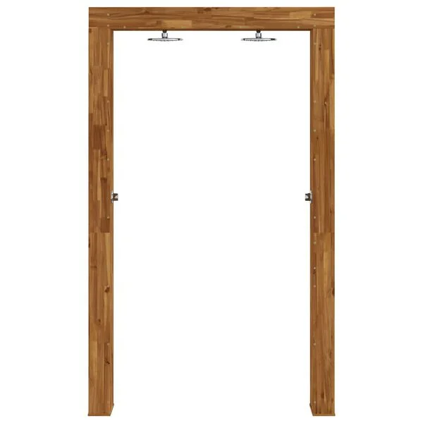 vidaXL Douche d'extérieur 226 cm Naturel