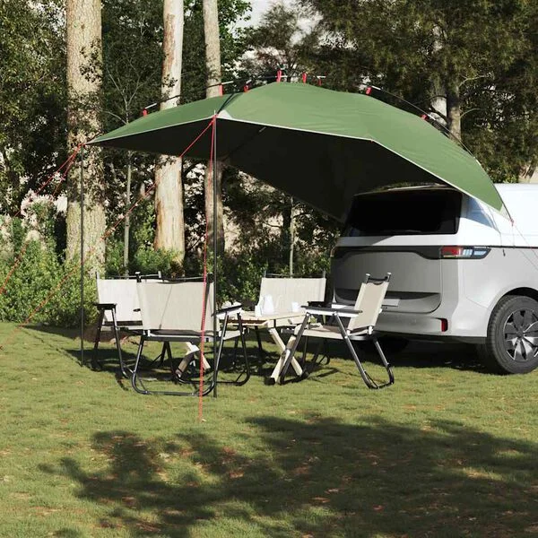 vidaXL Tente de voiture vert imperméable