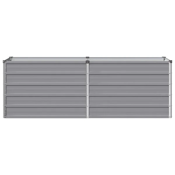 vidaXL Jardin surélevé Gris 160 x 40 x 55 cm acier laminé à froid