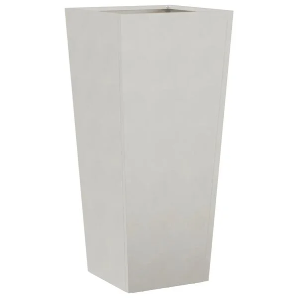 vidaXL Jardinière 35x35x75 cm acier inoxydable