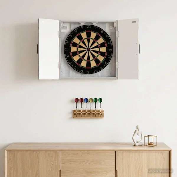 vidaXL Cabinet pour cible HOORN Sonoma gris 52, 5 x 10, 5 x 53, 5 cm