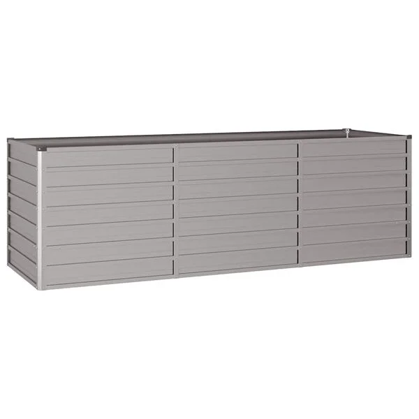 vidaXL Lit surélevé de jardin rouillé 240x80x77 cm acier corten