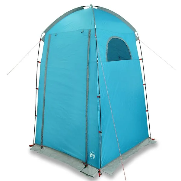 vidaXL Tente de douche bleu imperméable