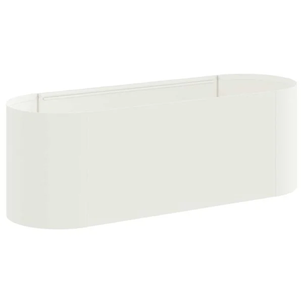 vidaXL Jardin surélevé Blanc 120 x 40 x 40 cm
