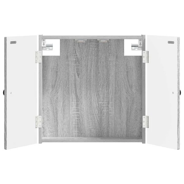 vidaXL Cabinet pour cible EDE Sonoma gris 52, 5 x 10, 5 x 53, 5 cm