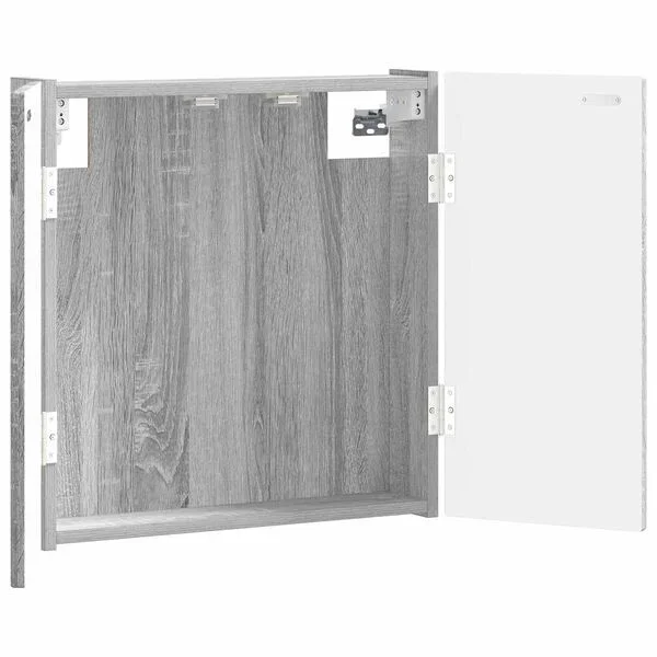 vidaXL Cabinet pour cible DELFT Sonoma gris 52, 5 x 10, 5 x 53, 5 cm