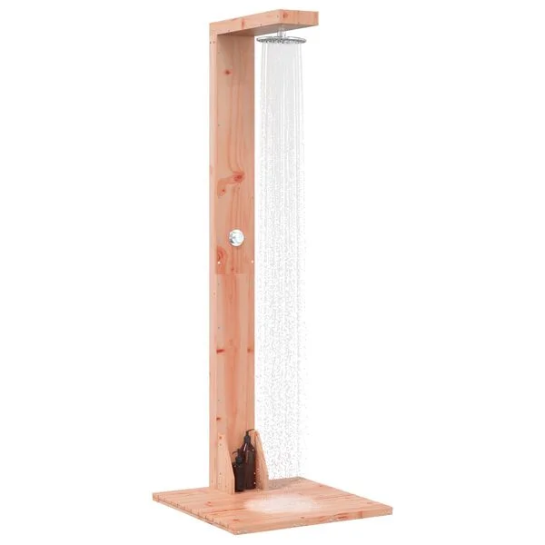 vidaXL Douche d'extérieur 210 cm Naturel