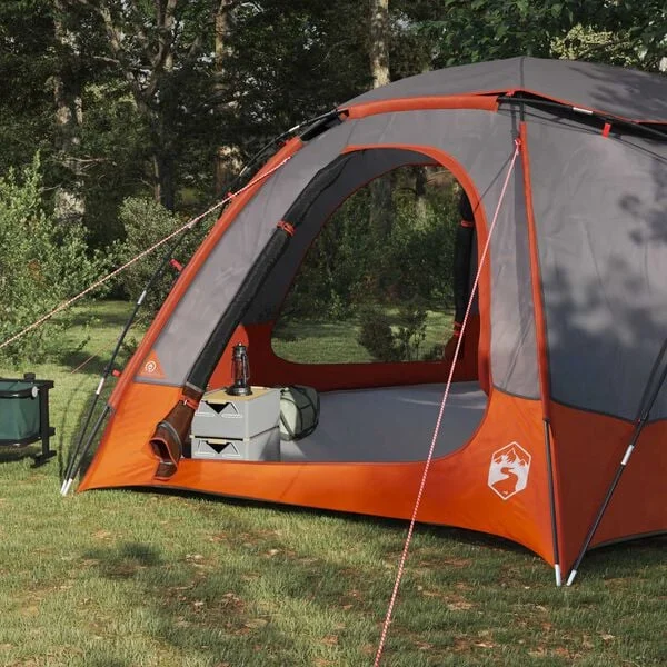 vidaXL Tente en dôme avec housse imperméable amovible 12 personne