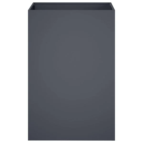 vidaXL Cache-pot de jardin Anthracite 40 x 40 x 75 cm