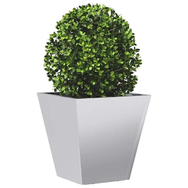 vidaXL Jardinière 30x30x30 cm acier galvanisé